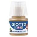 PINTURA ACRIL.GIOTTO 25 ml ORO - Pack de 6 unidades