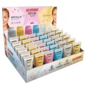ALPINO GEL CON PURPURINA METALLIC GLITTER  Y GLITTER GEL EXPOSITOR 36U C/SURTIDOS