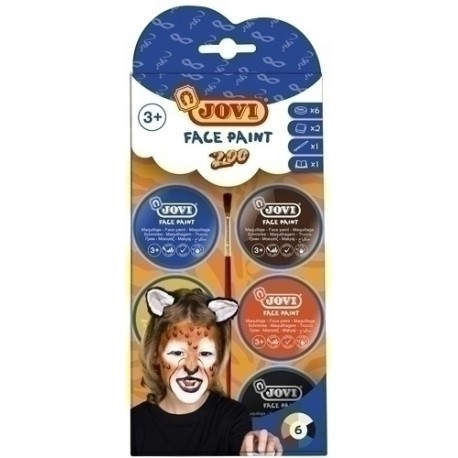 MAQ.JOVI ZOO BOTE 8 ml Cj.6 SURTIDOS