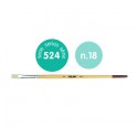 PINCEL MILAN 524 P.PLANA M.CORTO Nº18 0452418