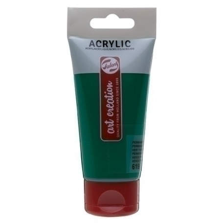 PINTURA ACRIL.TALENS 75 ml VERDE OSC. - Pack de 3 unidades