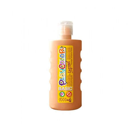 BOTE ERG. TEMPERA LIQ. PLAYCOLOR 1000ML CARNE