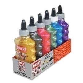 COLA METAL GLUE COLOR INSTANT 180ML E.6