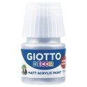 PINTURA ACRIL.GIOTTO 25 ml PLATA - Pack de 6 unidades