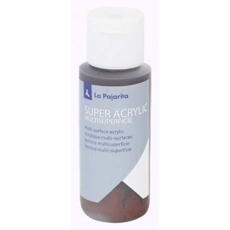 PINTURA ACRIL.PAJARITA 60 ml CHOCOL.A-28 - Pack de 6 unidades