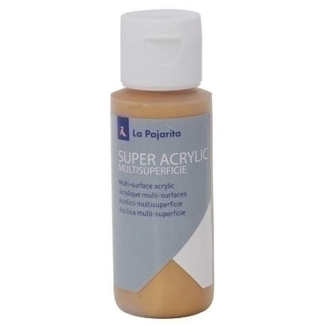 PINTURA ACRIL.PAJARITA 60 ml ORO RL.A-47 - Pack de 6 unidades