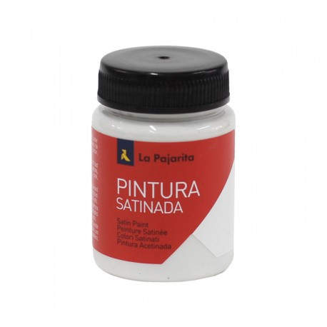 PINTURA SATIN.75ML LA PAJARITA 112116 GRIS PLATA