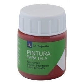 PINTURA TELA PAJARITA 25 ml ROJO IG.T-11 - Pack de 6 unidades