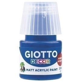 PINTURA ACRIL.GIOTTO 25 ml AZUL ULTRAMAR - Pack de 6 unidades