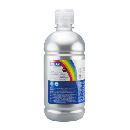 BOTELLA 500ML TEMPERA PLATA MILAN 03691