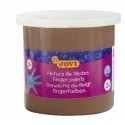 PINTURA DEDOS JOVI 125 ml MARRON - Pack de 5 unidades
