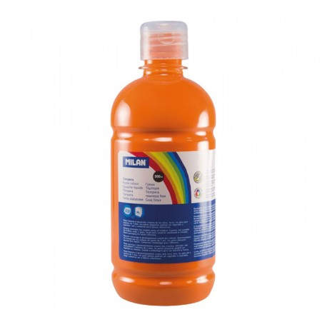 BOTELLA 500ML TEMPERA NARANJA MILAN 03632
