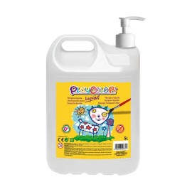 GARRAFA TEMPERA LIQ. PLAYCOLOR BASIC 5L BLANCO