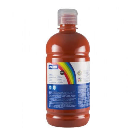 BOTELLA 500ML TEMPERA MARRON MILAN 03670