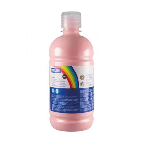 BOTELLA 500ML TEMPERA ROSA PALIDO MILAN 03622