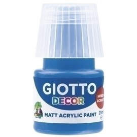 PINTURA ACRIL.GIOTTO 25 ml AZUL COBALTO - Pack de 6 unidades