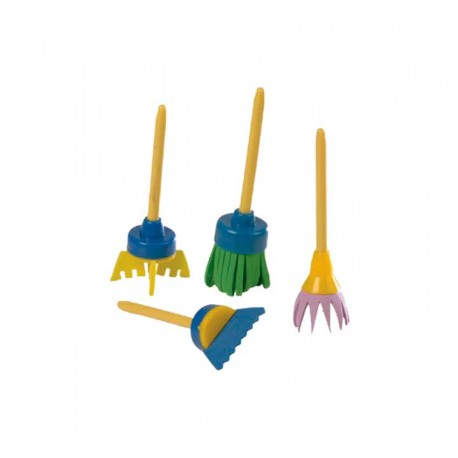 PACK 4 ESCOBILLAS NIEFENVER PINTURA 0800102