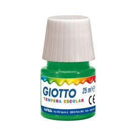 BOTE TEMPERA ESCOLAR GIOTTO 25ML VE ESME 356913 - Pack de 6 unidades