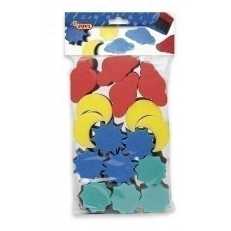 ESPONJAS JOVI MANUALIDADES BOLSA de 16