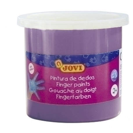 PINTURA DEDOS JOVI 125 ml VIOLETA - Pack de 5 unidades