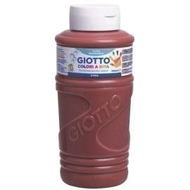 PINTURA DEDOS GIOTTO 750 ml MARRON