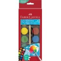 ACUARELAS FABER-CASTELL ESTUCHE DE 12 - Pack de 6 unidades