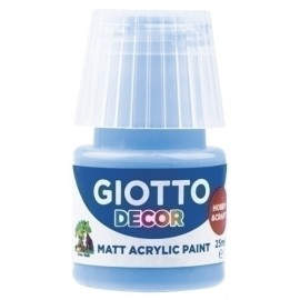 PINTURA ACRIL.GIOTTO 25 ml AZUL CELESTE - Pack de 6 unidades