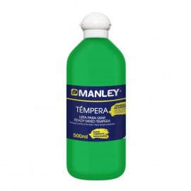 BOTE 500ML TEMPERA LIQUIDA MANLEY VERDE MNP18658