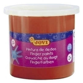 PINTURA DEDOS JOVI 125 ml ROJO - Pack de 5 unidades