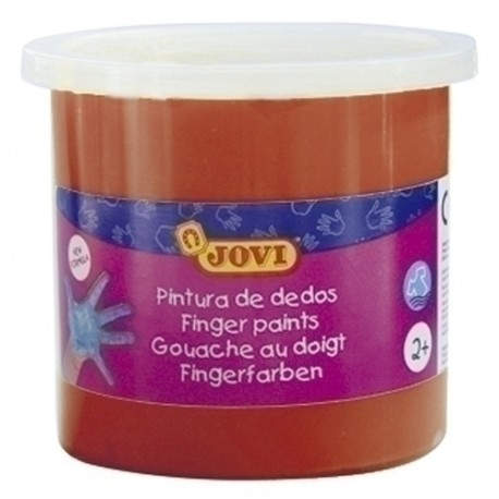 PINTURA DEDOS JOVI 125 ml ROJO - Pack de 5 unidades