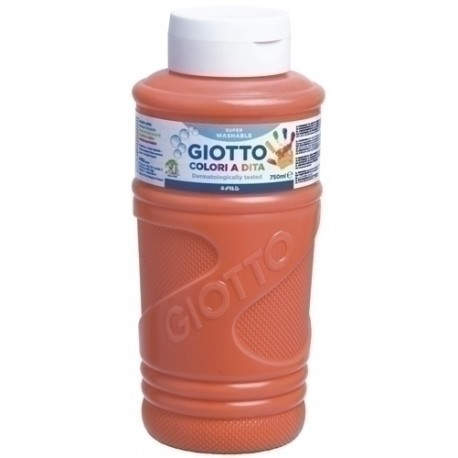 PINTURA DEDOS GIOTTO 750 ml NARANJA
