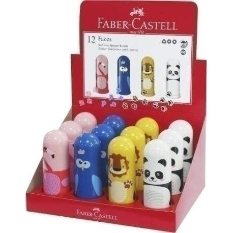 AFILABORRA FABER-CASTELL ANIMALES EXP.12