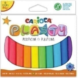 PLASTILINA CARIOCA BARRA C/10 - Pack de 6 unidades