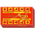 CAJA 30 PASTILLAS PLASTILINA 50 G - ROJO JOVI 7005