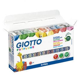CAJA 12 PLASTILINA PATPLUME 150G GIOTTO F511900