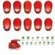 TALADRO GOMA EVA FIXO KIDS  2,5CM LAZO