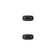Nanocable Cable USB 3.2 Gen2x2 20Gbps 5A/100W, 4K/60Hz, USB-C/M-USB-C/M, Gris/Negro, 3 m