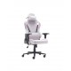 Newskill Gaming Takamikura V2 Silla para videojuegos de PC Asiento acolchado Gris, Rosa, Blanco