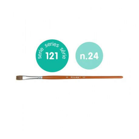 PINCEL MILAN MANGO NAR. SERIE 121 Nº24  0412124