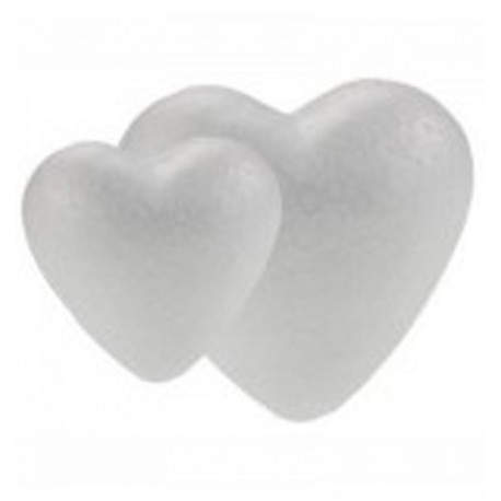 CORAZONES POLIESPAN FIXO 15 cm. PACK 1