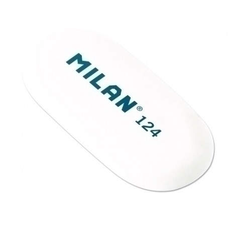 GOMA BORRAR MILAN 124 OVALADA (ud.) - Pack de 24 unidades