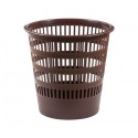 PAPELERA PLASTICO 306 REJILLA MARRON FAIBO 306-09