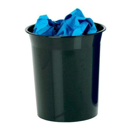 ARCHIVO 2000 PAPELERA DE PLÁSTICO ARCHIVO 2000 CAPACIDAD 14 LITROS 280X310 MM NEGRO