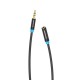 Vention Cable Estéreo VAB-B06-B100-M/ Jack 3.5 Macho - Jack 3.5 Hembra/ 1m/ Negro