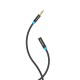 Vention Cable Estéreo VAB-B06-B100-M/ Jack 3.5 Macho - Jack 3.5 Hembra/ 1m/ Negro