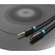 Vention Cable Estéreo VAB-B06-B100-M/ Jack 3.5 Macho - Jack 3.5 Hembra/ 1m/ Negro