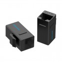 Vention Adaptador Conector RJ45 VDD-B07-B Cat5e UTP/ RJ45 Hembra - RJ45 Hembra/ Negro