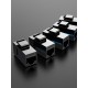 Vention Adaptador Conector RJ45 VDD-B07-B Cat5e UTP/ RJ45 Hembra - RJ45 Hembra/ Negro