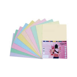 PAQ. 250H PAPEL FABRISA 80GR A4 STDO PASTEL