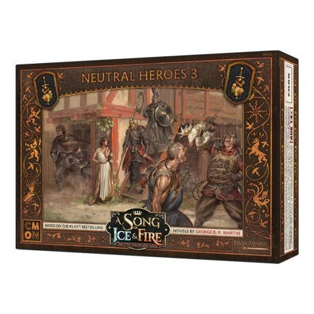 Juego de mesa cancion de hielo y fuego heroes neutrales iii edad recomendad 14 años